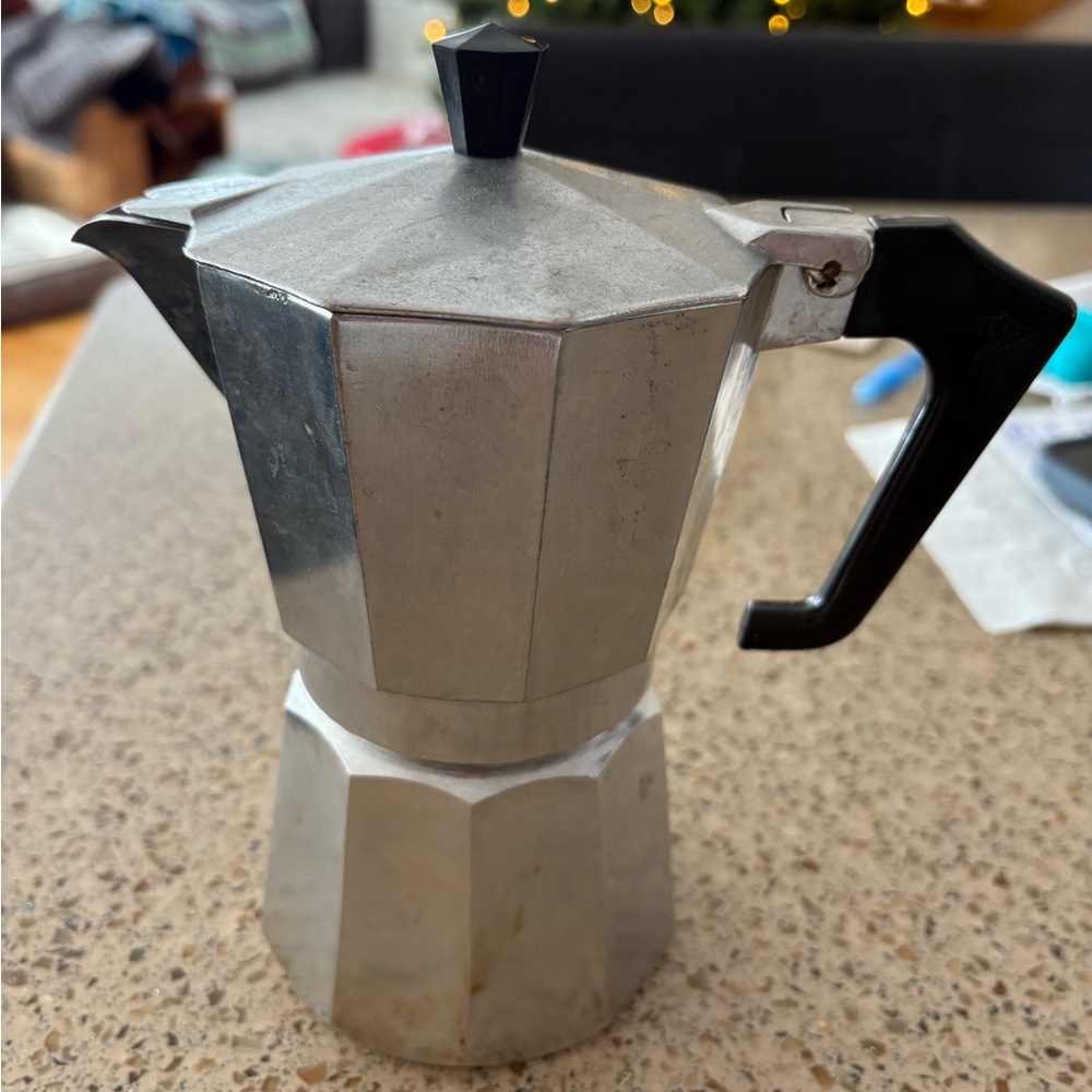Vintage Pezzetti Express Stovetop Coffee Maker - 1 Cup
